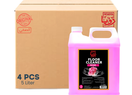 ROAYA Floor Cleaner  5 Liter - Rose