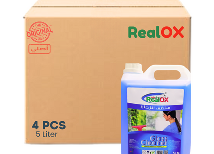 Real Ox Glass Cleaner 5 L * 4 Pcs