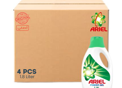 Ariel Liquid Detergent 1.8 L- 4 Pcs