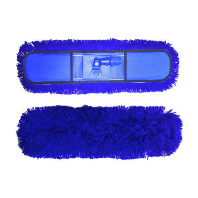 Dust Control Mop Blue Full Set - 60 cm