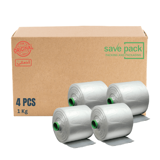 Plastic Vegetables Rolls 1 KG Carton deal  4 PIECES