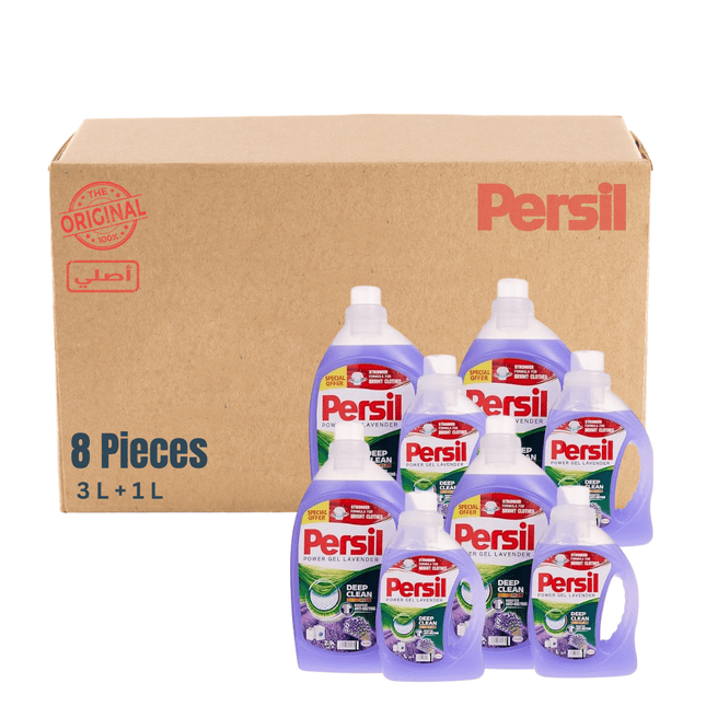 Persil Gel 3L+1 L Carton-deal 4 Packets - Lavender