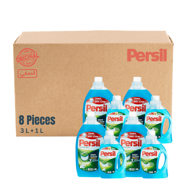 Persil Gel 3L+1 L Carton-deal 4 Packets - Deep Clean