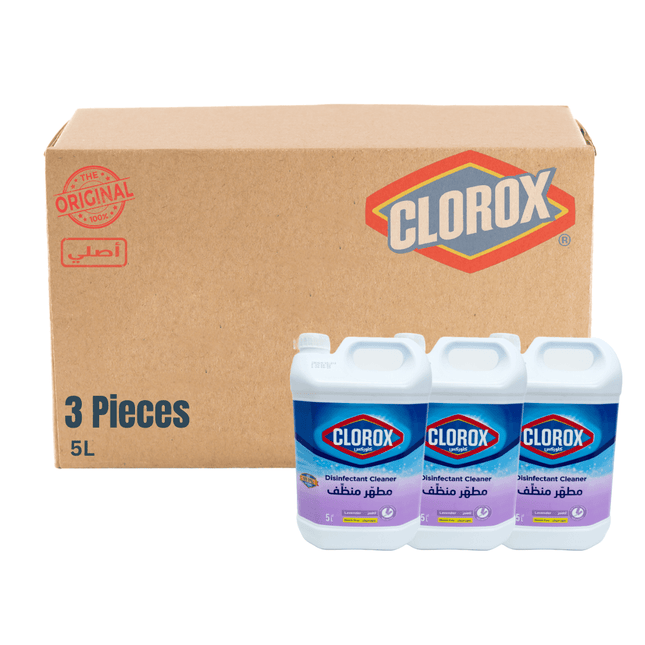 Clorox Disinfectant Cleaner 5L Carton-deal 3 Pieces - Lavender