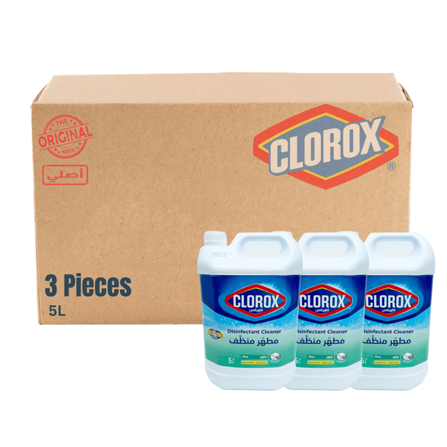 Clorox Disinfectant Cleaner 5L Carton-deal 3 Pieces - Pine