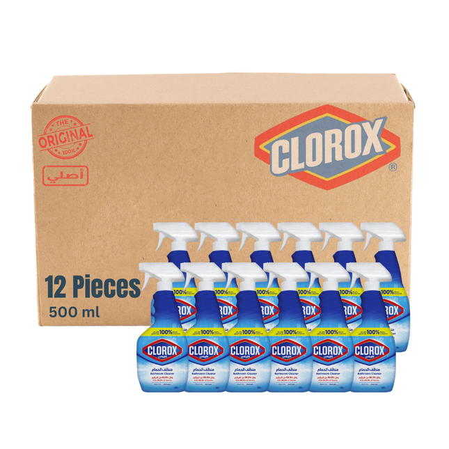 Clorox Bathroom Cleaner 500ml Carton deal 12 Pieces