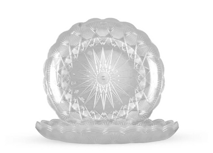 Crystal Plate 36 CM - 1 KG