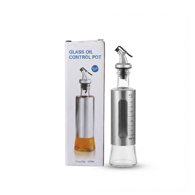 Oil Pot Glass Type - 300 ML