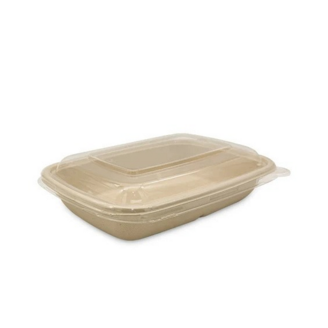 Bagasse Cont Rect 950 ML