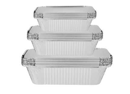 Aluminium Container 3 Sizes - 85 Pieces