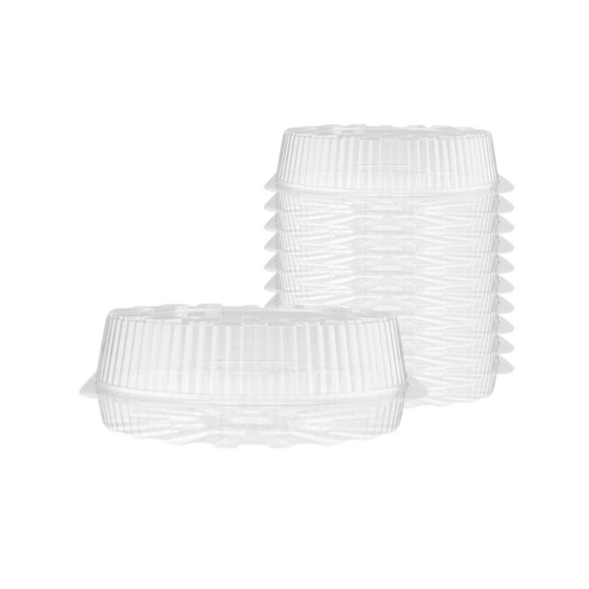 Round Cake Clear 10 inch - 10 Pieces