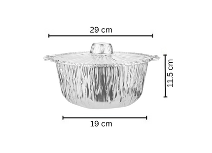 Aluminium Pots 29 cm With Lid