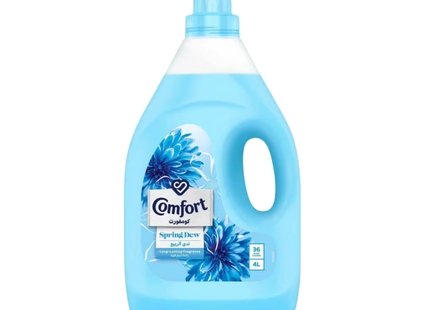 Comfort Fabric Softener, Spring Dew, 4L
