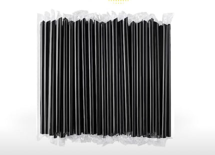 Black straw 250 pcs