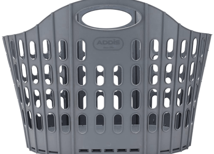 Laundry Basket 38 Liter Gray