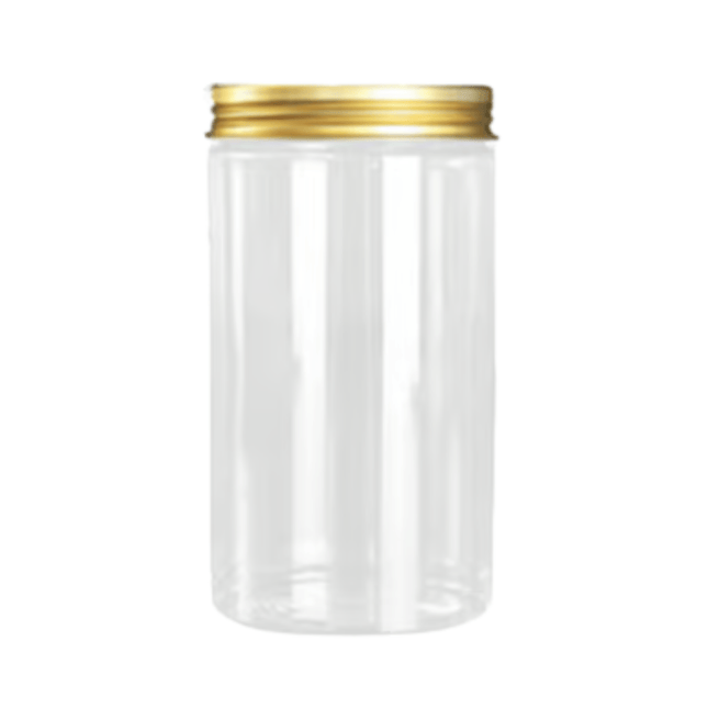 Glass Jars with Gold Lid  500ml