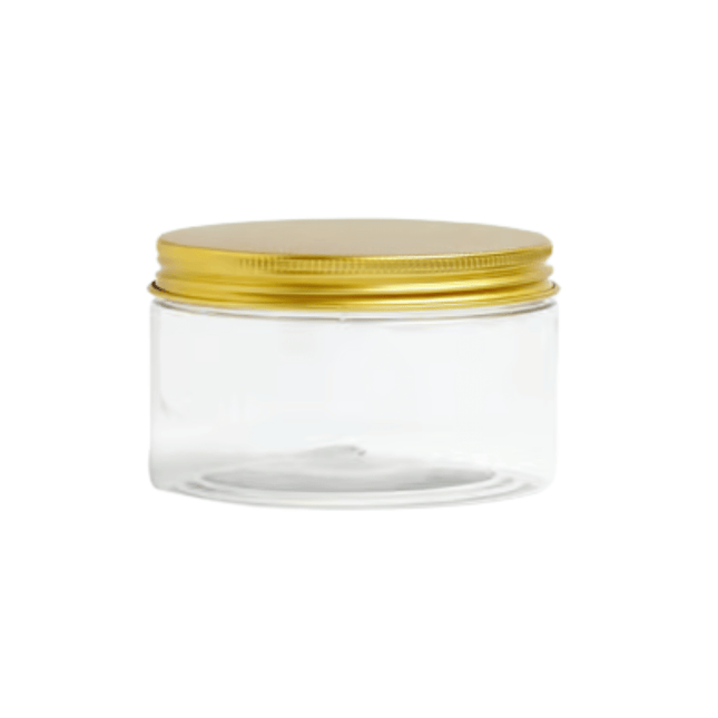 Glass Jars with Gold Lid  250 ml