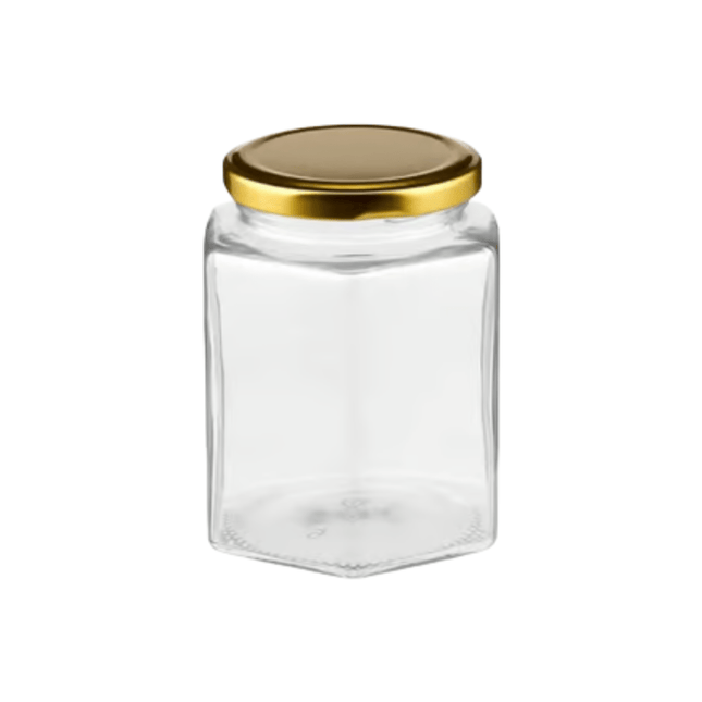 Hexagonal jars 100 ml