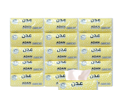 Adan Faical Tissue 600 Sheets
