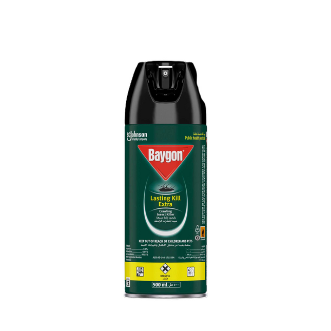 Baygon Lasting Kill Extra Crawling Insect Killer Spray 300ml