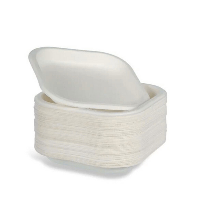 Disposable Biodegradable Dona Bowl 6 Inch , 25 Pcs