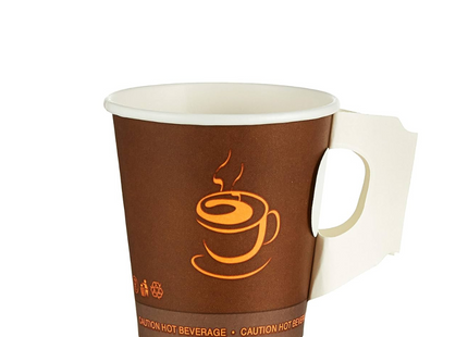 Paper Cup, Karak Tea Cup, 7 Oz W/Handle