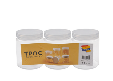 Supreme Jar 1000 ML - 3 Pcs