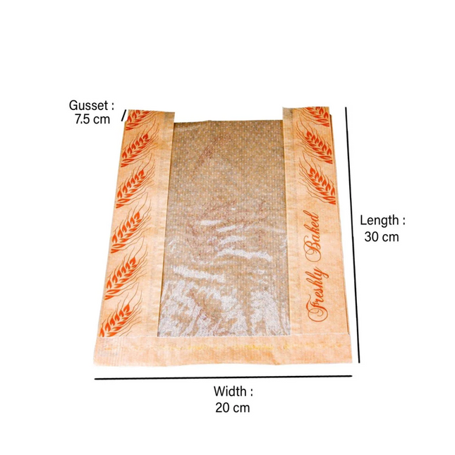 Paper Bag With Window 30 X 20 cm