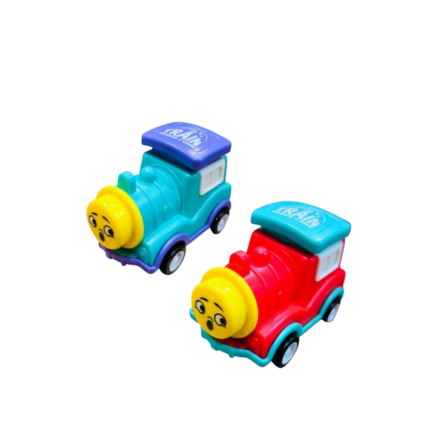 BHIVE Train-Shaped Pencil Sharpener and Eraser Set, 2 Pieces, Multicolour