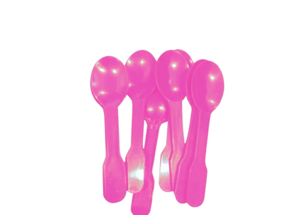 Ice Cream Spoon Pink HD Small 100 Pcs