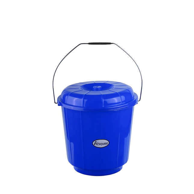 Plastic Bucket + Lid 5 L ( Color may vary )