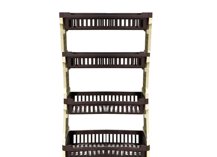 Plastic 4 Layer Multi-Purpose Kitchen Storage Basket
