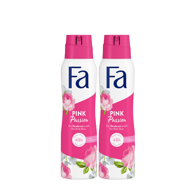 Fa Pink Deodorant Spray 2 x 150ml