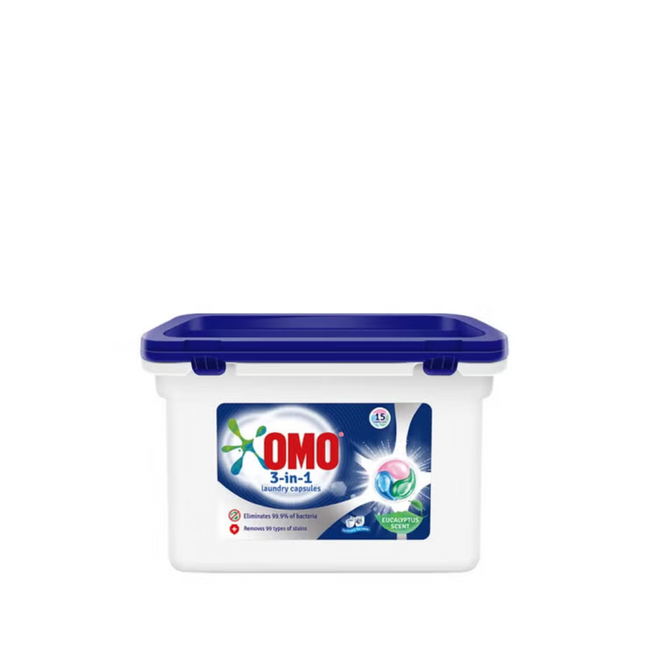 OMO 3 in 1  Laundry Capsules 225 G