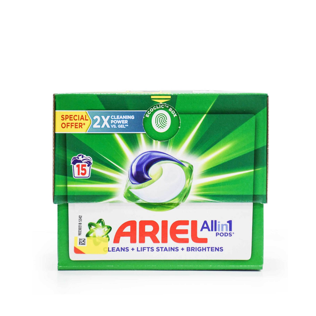 Ariel All in 1 Pods Original Scent, 15 Count