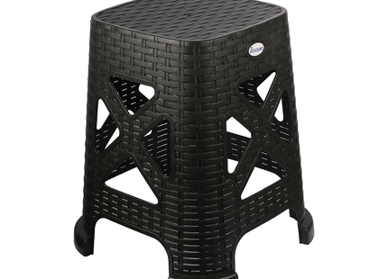 Plastic High Stool Square for Indoors and Outdoors