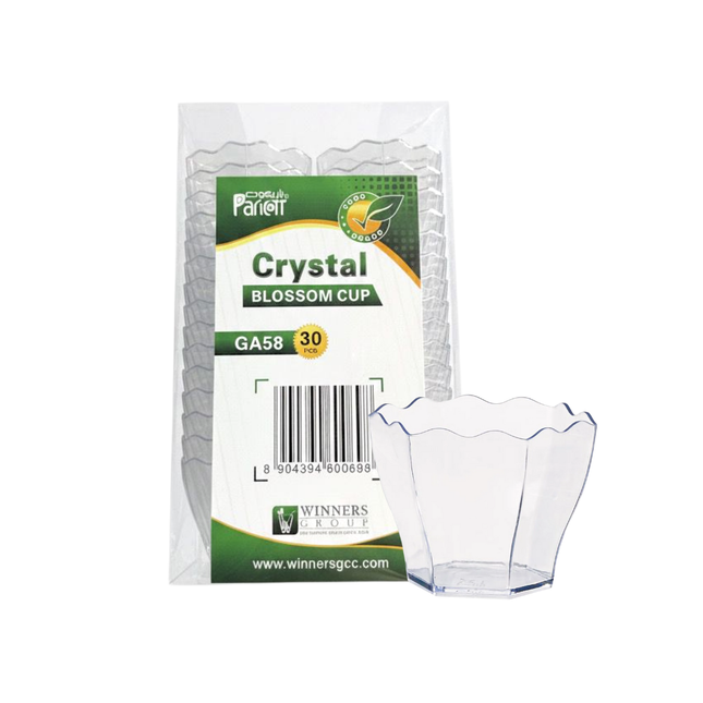 Crystal Blossom Cup GA58 - 30 Pieces