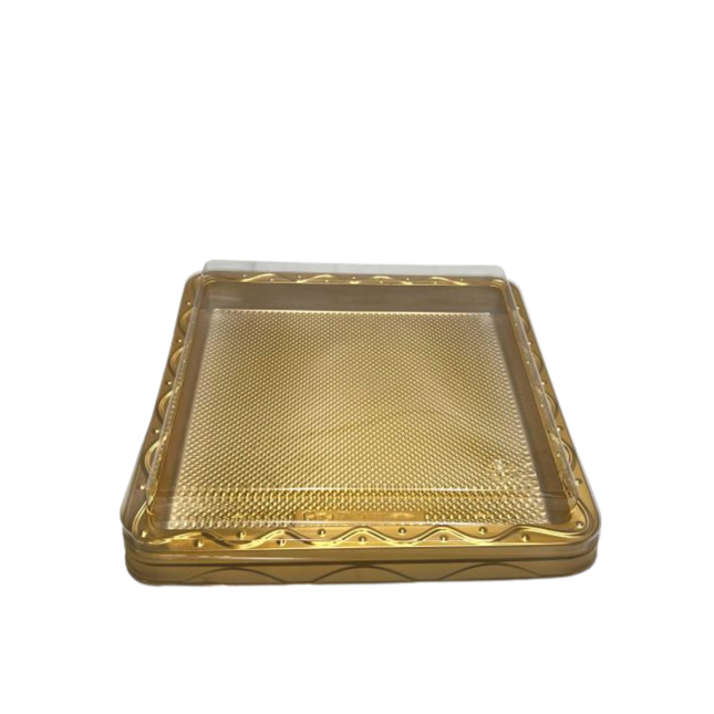 Sushi Tray Gold Squre ( JY-DF3288 )