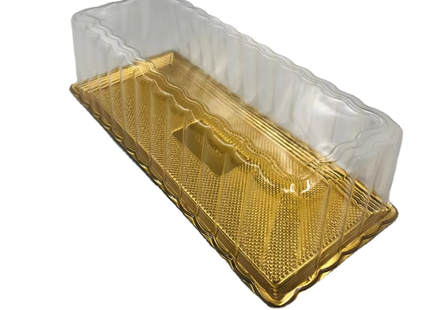 Sushi Tray Gold Rect ( 150 x 300 )