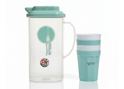 Water Jug With 4 Pcs Glass Set - 13315