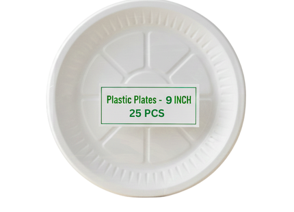 Plastic Plate 9 inch