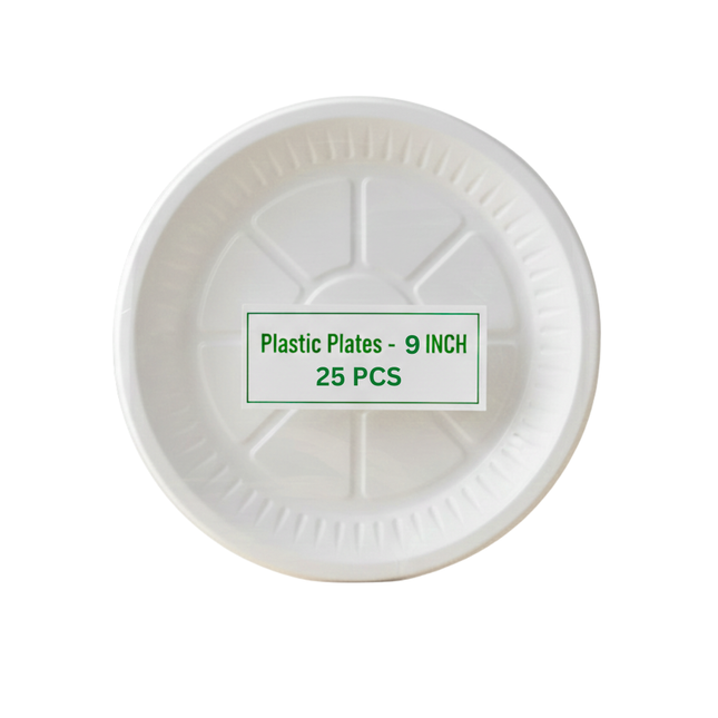 Plastic Plate 9 inch