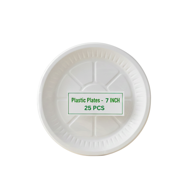Plastic Plate 7 inch