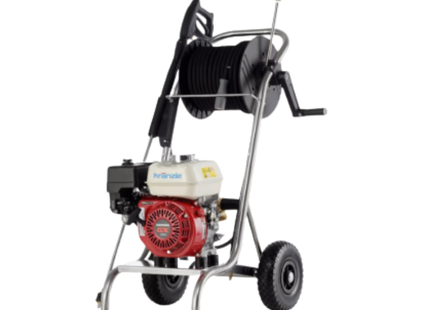HP06 - Profi Jet 10/200 with Hose Drum and Petrol Engine High Pressure Cleaners Cold Water