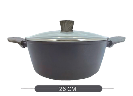 Casserole Aluminum With Lid 26 CM