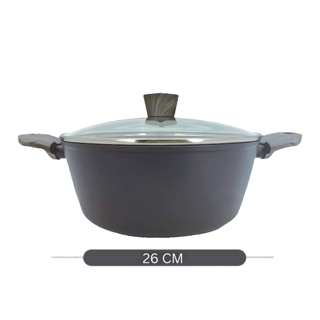 Casserole Aluminum With Lid 26 CM