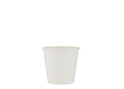 2.5 Oz White Single Wall Paper Cups