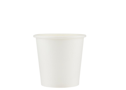 6.5 Oz White Single Wall Paper Cups