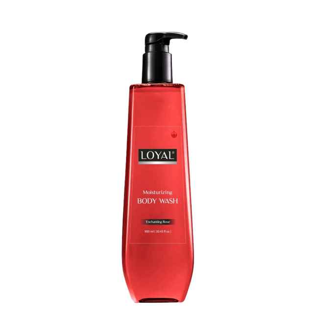 Loyal Moisturizing Body Wash - Enchanting Rose Scent - 900 ml