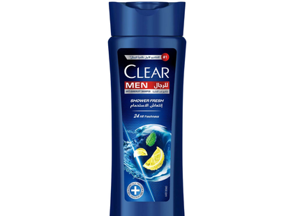 Clear Shampoo For Men Anti Dandruff Shampoo Shower Fresh 400ml
